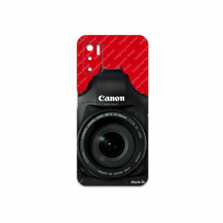 برچسب پوششی ماهوت مدل Canon-Logo مناسب برای گوشی موبایل شیائومی Poco M3 Pro 5G MAHOOT Canon-Logo Cover Sticker for Xiaomi Poco M3 Pro 5G